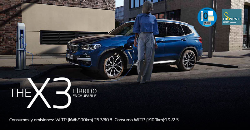 BMW X3 híbrido enchufable